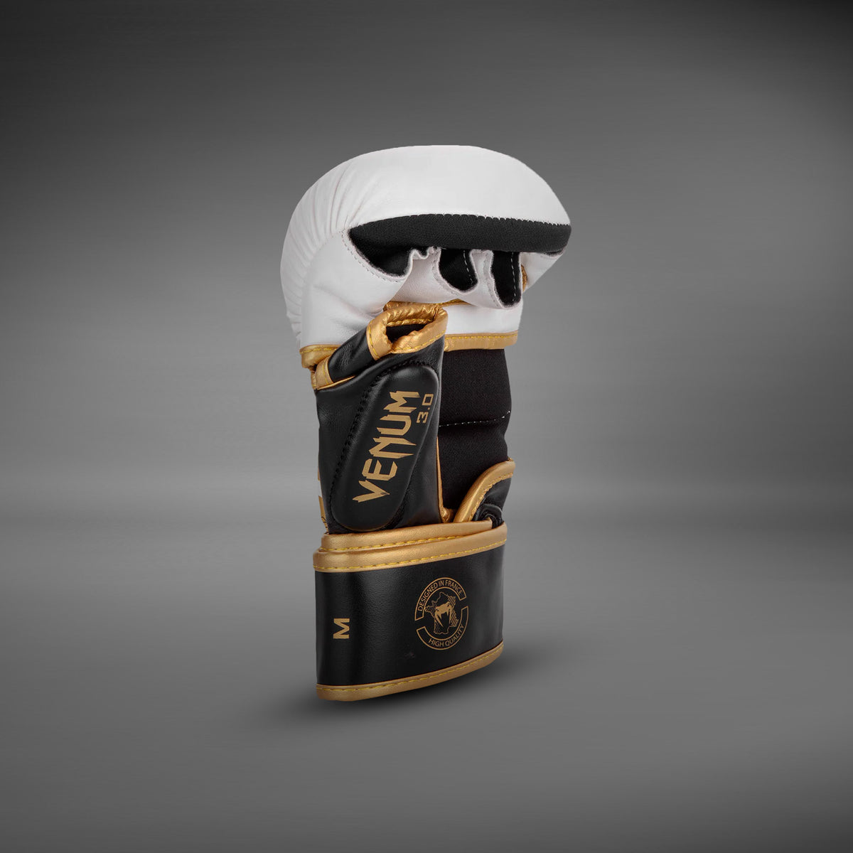 Gants de sparring MMA Venum Challenger 3.0 - Blanc/Noir/Or - product-type_Gants de Sparring