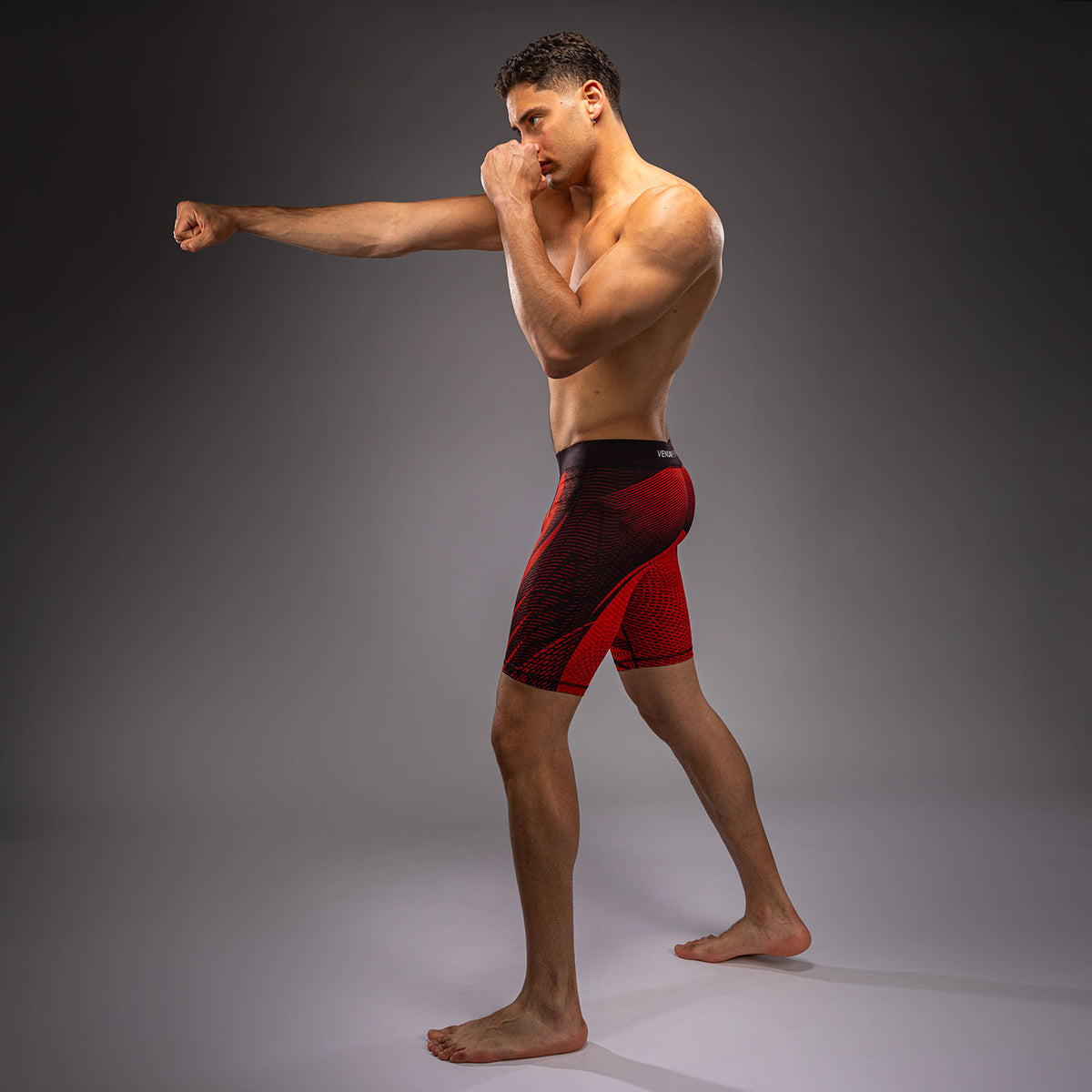 Short de Compression Venum Galactic 3.0 - Rouge/Argent - product-type_Shorts de compression