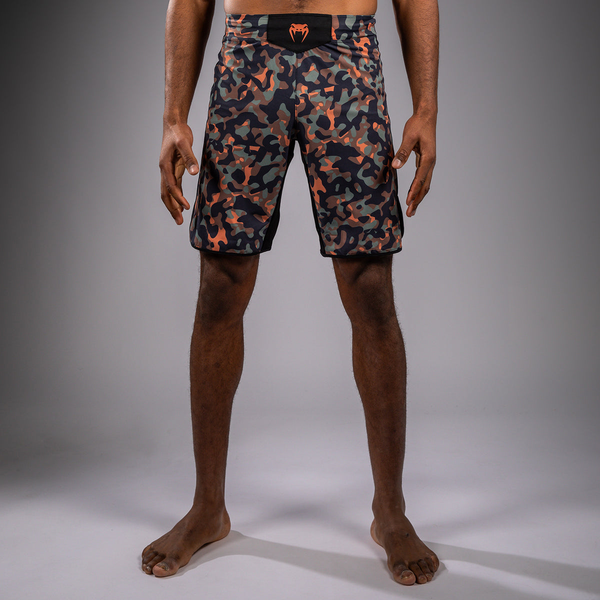 Short de combat Venum Jungle Ops - Kaki/Orange - product-type_Shorts de MMA