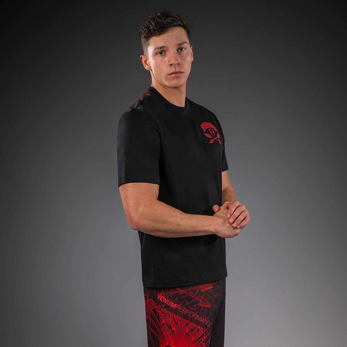T-shirt Venum Wolf Atak – Noir/Rouge - product-type_T-Shirts
