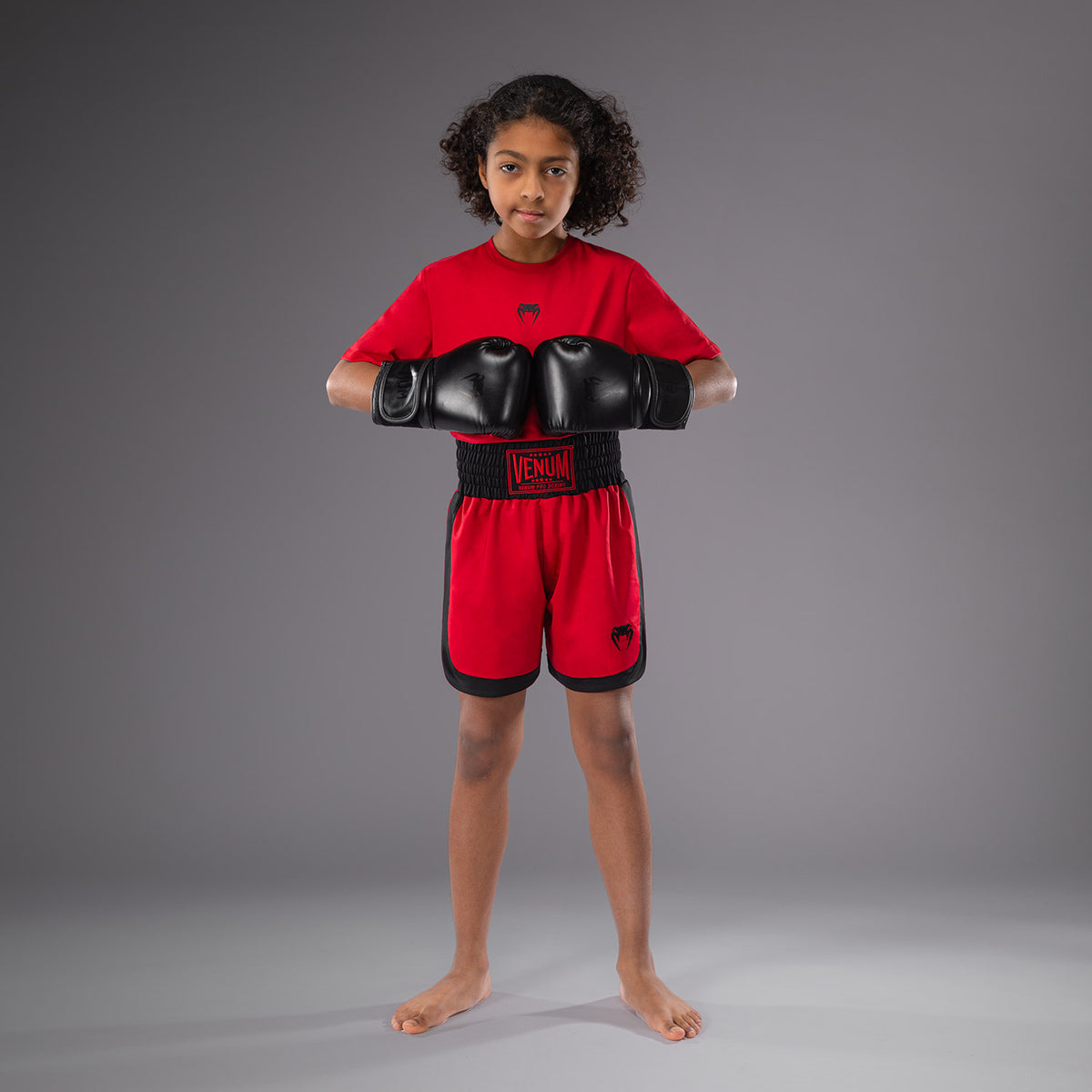 Short de boxe pour Enfants Venum Classic - Rouge Cerise - product-type_Shorts de boxe