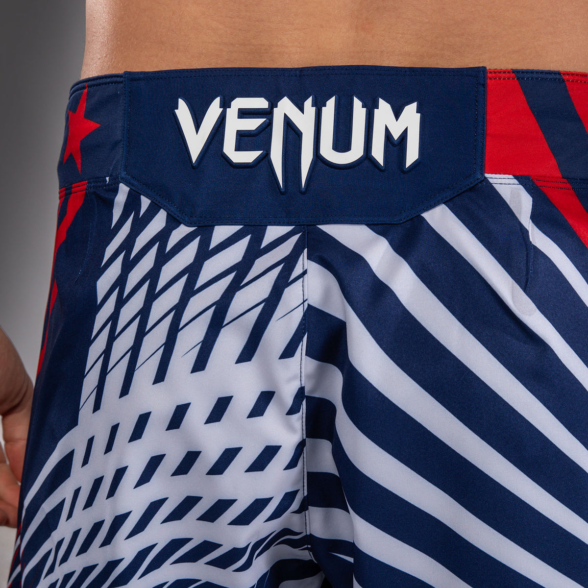 Official UFC Freedom 250 by Venum Authentic Fight Night Short de combat coupe courte pour homme - Bleu - product-type_Shorts de MMA