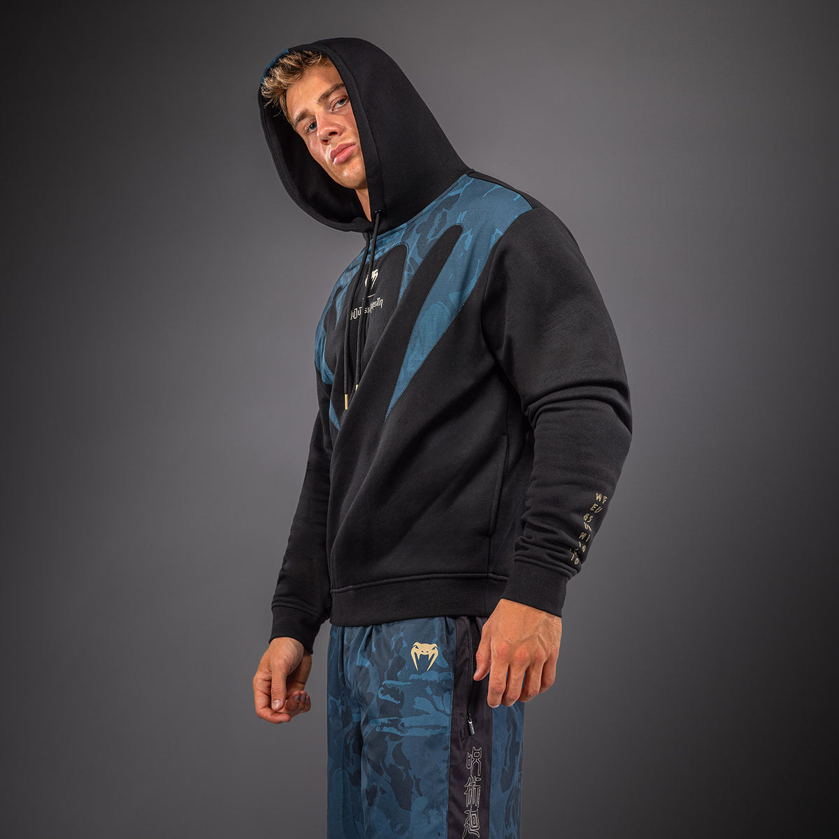 Sweat à capuche Fushiguro Jujutsu Kaisen x Venum – Vert Océan - product-type_Sweatshirts