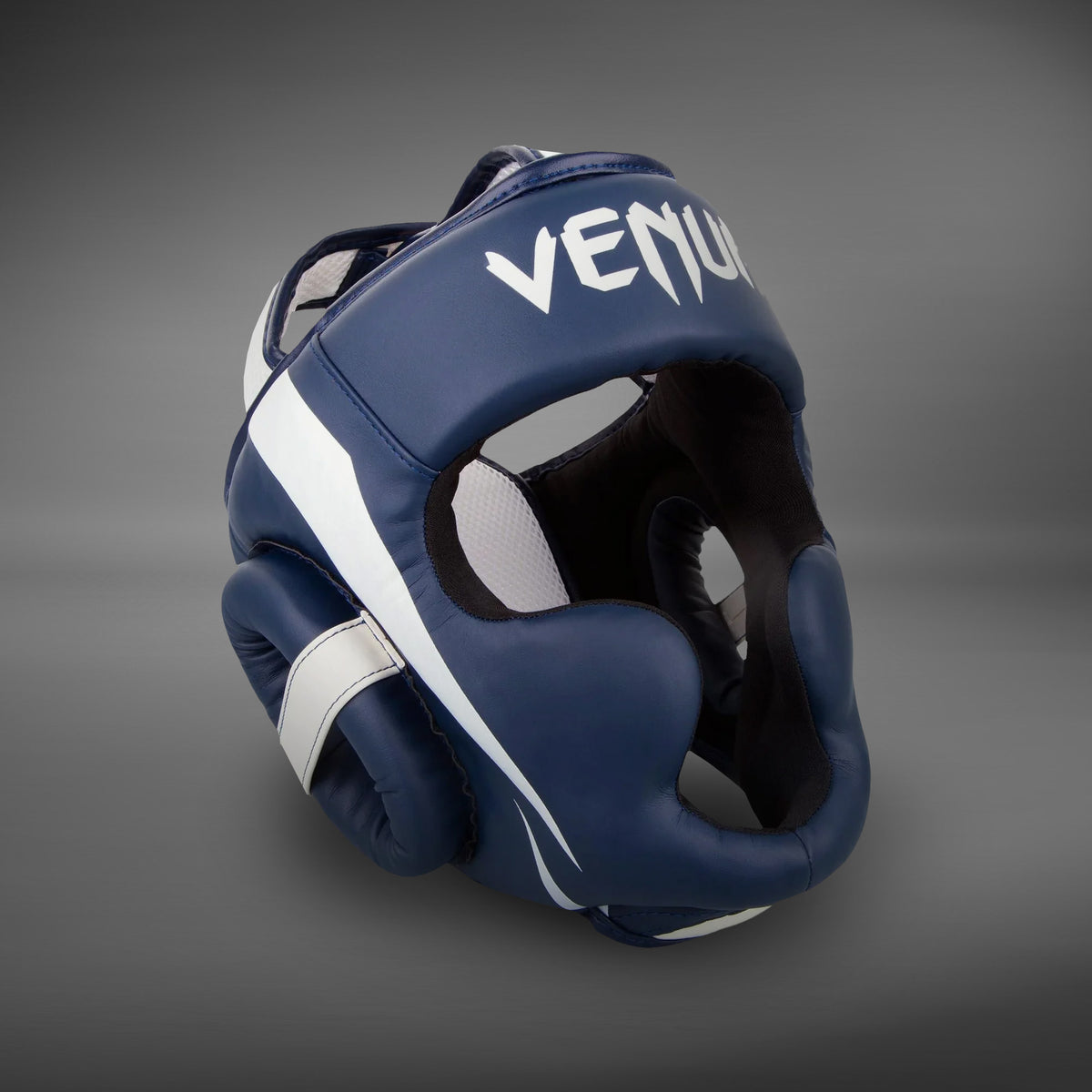 Casque Venum Elite - Blanc/Bleu Marine - product-type_Casques de boxe