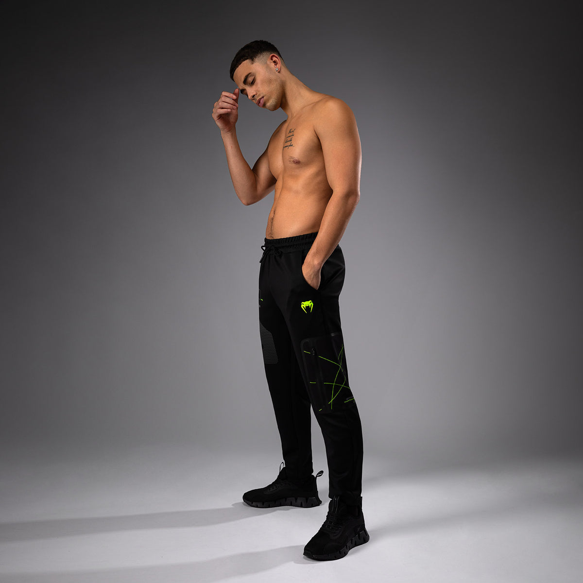 Jogging Venum Training Camp 4.0 - Noir/Vert Fluo - product-type_Pantalons de jogging