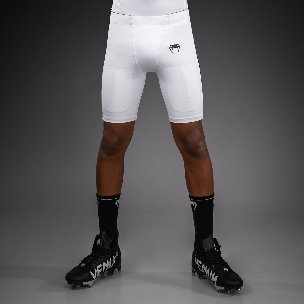 Short de Compression pour Enfants Venum Elite Football - Blanc - product-type_Shorts de training