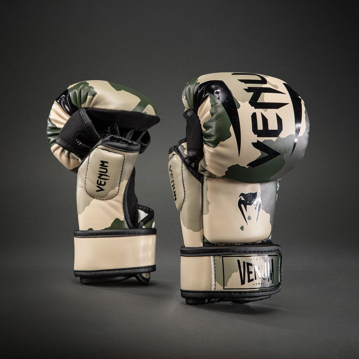 Gants de Sparring Venum Elite - Kaki/ Blanc Cassé - product-type_Gants de MMA