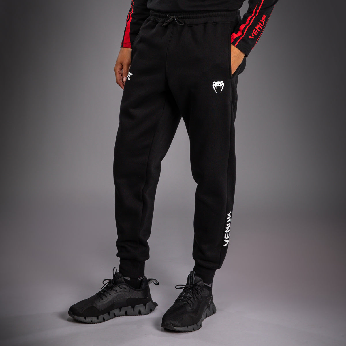 Pantalon en Coton pour Homme Venum UFC Unity by Venum Authentic Fight Week - Noir - product-type_Pantalons de jogging