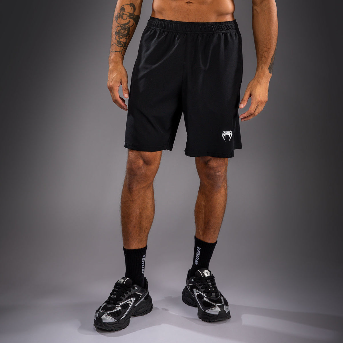 Short d'entraînement Venum Contender - Noir/Argent - product-type_Shorts de training