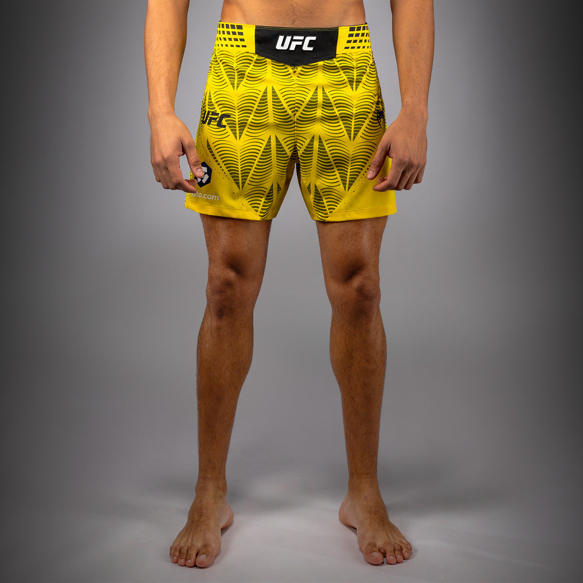 Short de combat coupe courte Homme Personnalisé UFC Zenith by Venum Authentic Fight Night - Jaune - product-type_Shorts de MMA