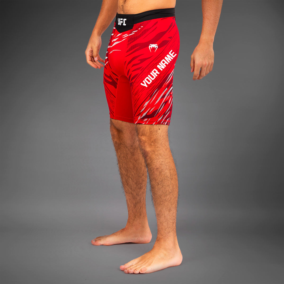Shorts Vale Tudo pour Hommes UFC Fusion by Venum Personnalisé Authentic Fight Night - Rouge - product-type_Shorts de MMA