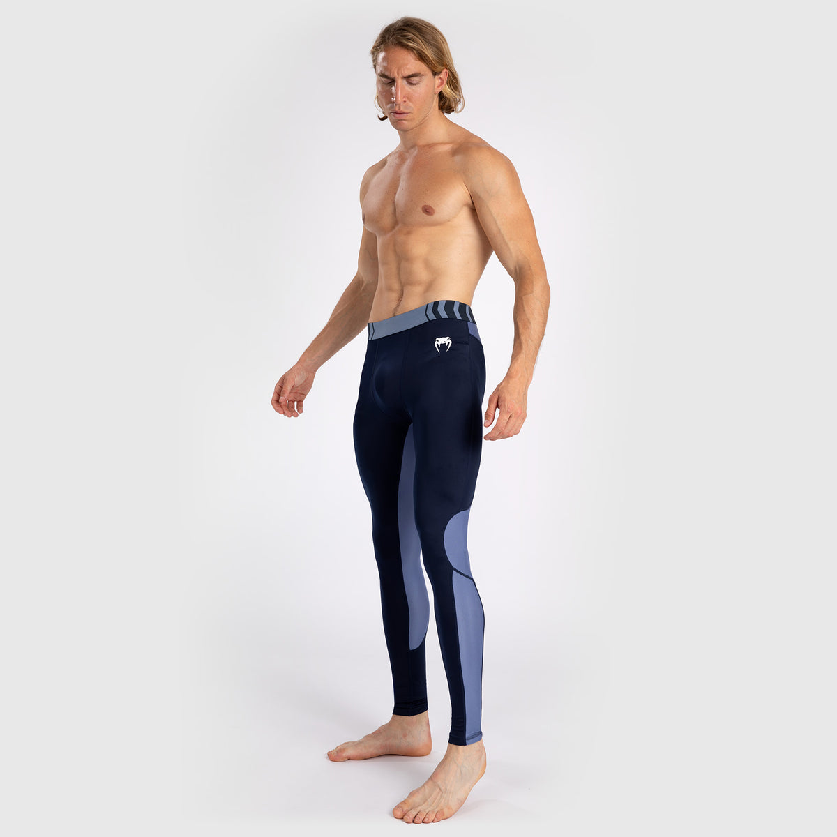 Pantalon de compression pour Hommes Venum Tempest - Bleu Marine/Bleu - product-type_Pantalons de Compression