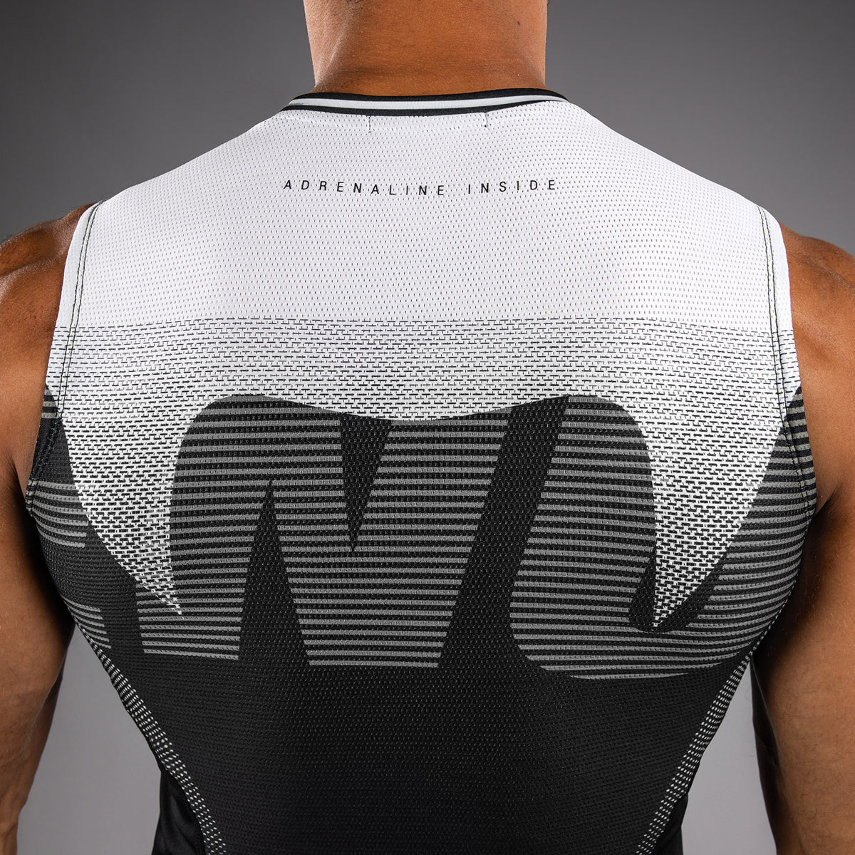 Rashguard Sans Manches Venum Adrenaline – Noir/Gris Argenté - product-type_T-Shirts de Compression