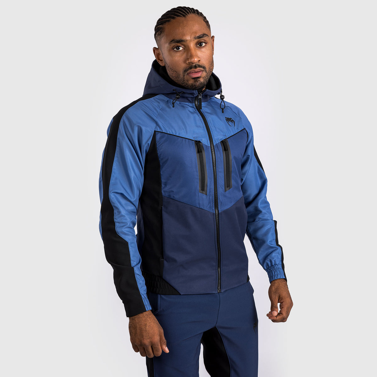 Veste de survêtement Venum Laser 3.0 - Noir/Bleu - product-type_Vestes