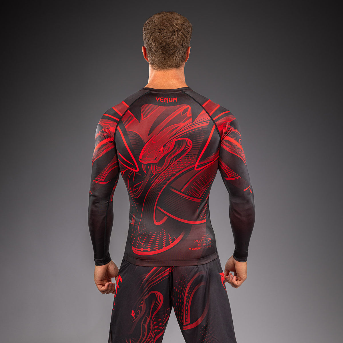 Rashguard manches longues Venum Crimson Viper 2.0 - Noir/Rouge - product-type_T-Shirts de Compression