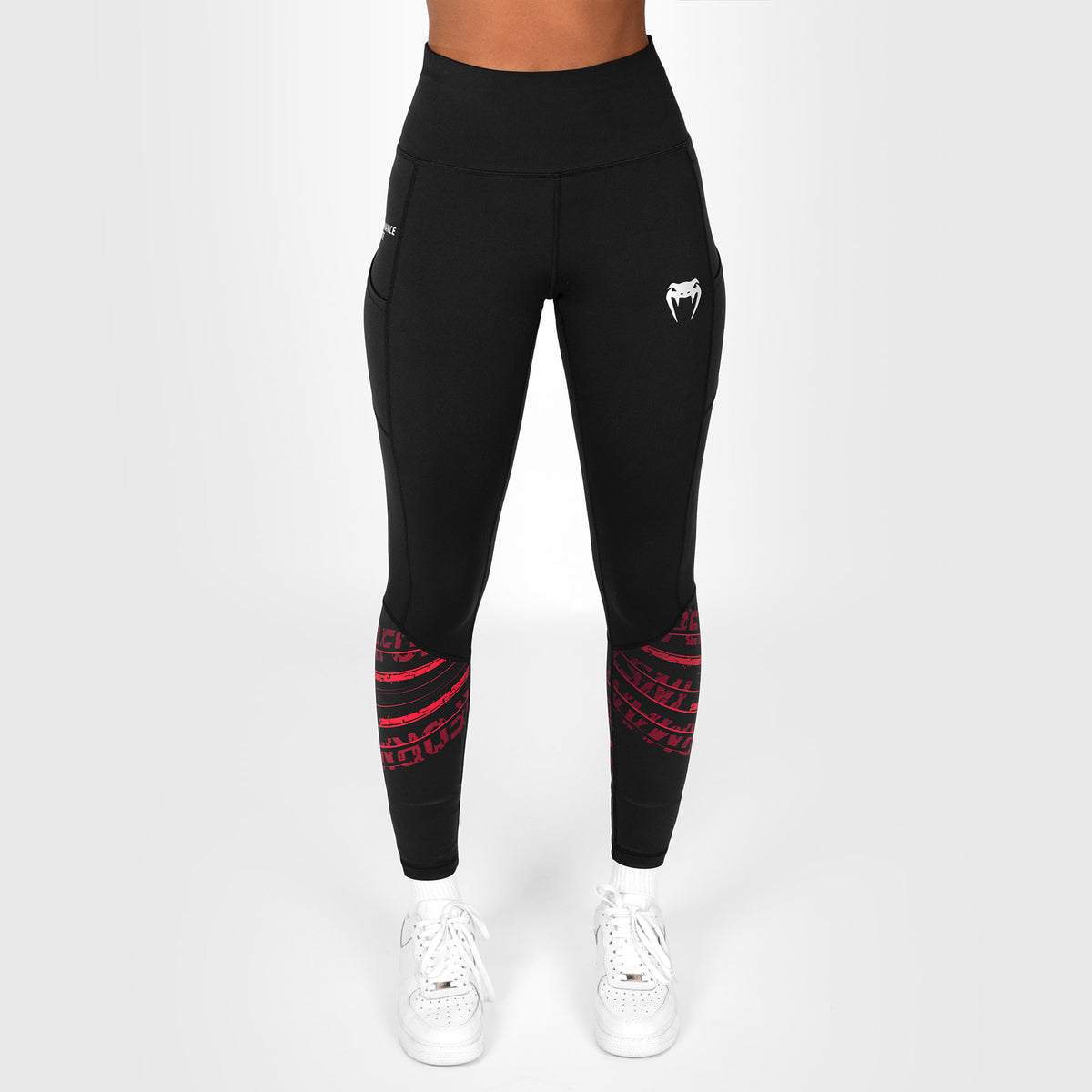 Legging pour Femmes UFC Venum Performance Institute 2.0 - Noir/Rouge - product-type_Leggings