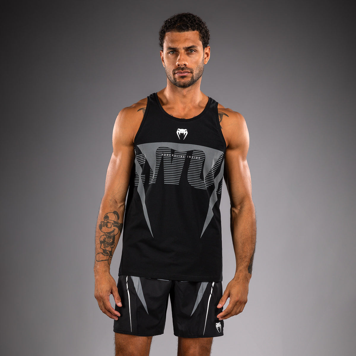 Débardeur Venum Adrenaline – Noir/Gris Argenté - product-type_Débardeurs