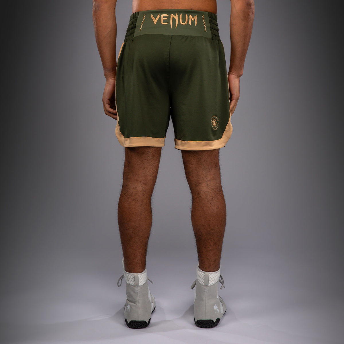Short de boxe Venum Classic - Vert Militaire/Sable - product-type_Shorts de boxe