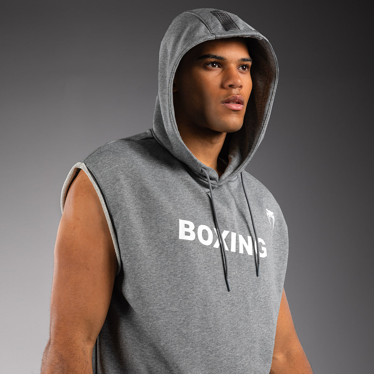Sweat à Capuche Sans Manches Venum Boxing VT – Gris Chiné - product-type_Sweatshirts