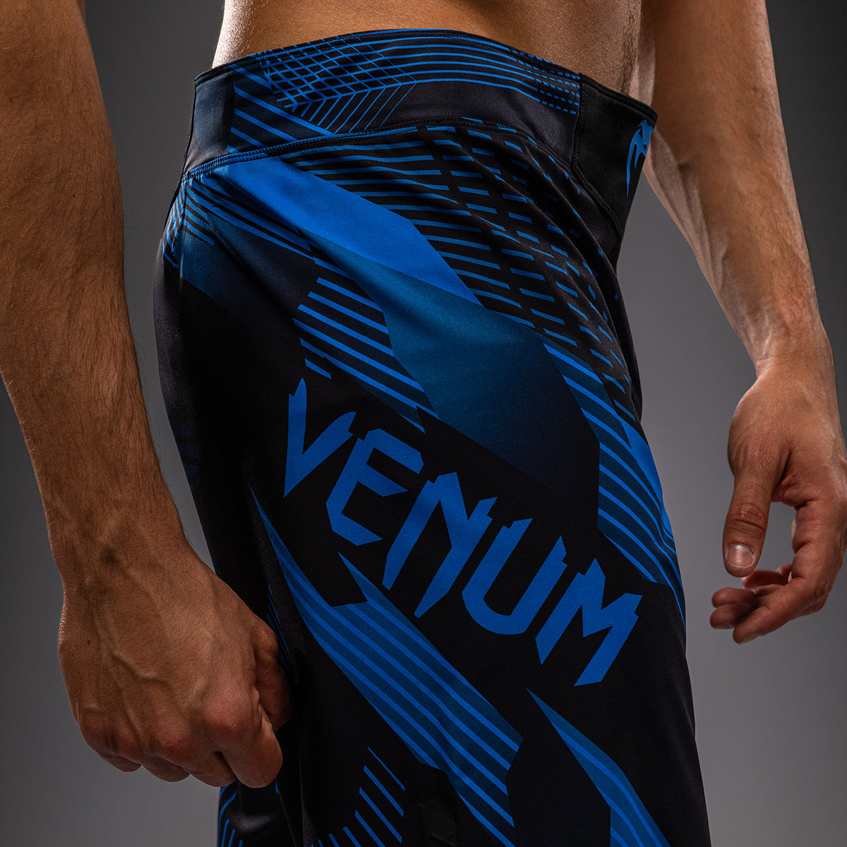 Short de Combat Venum No-Gi 6.0 - Noir/Bleu - product-type_Shorts de MMA
