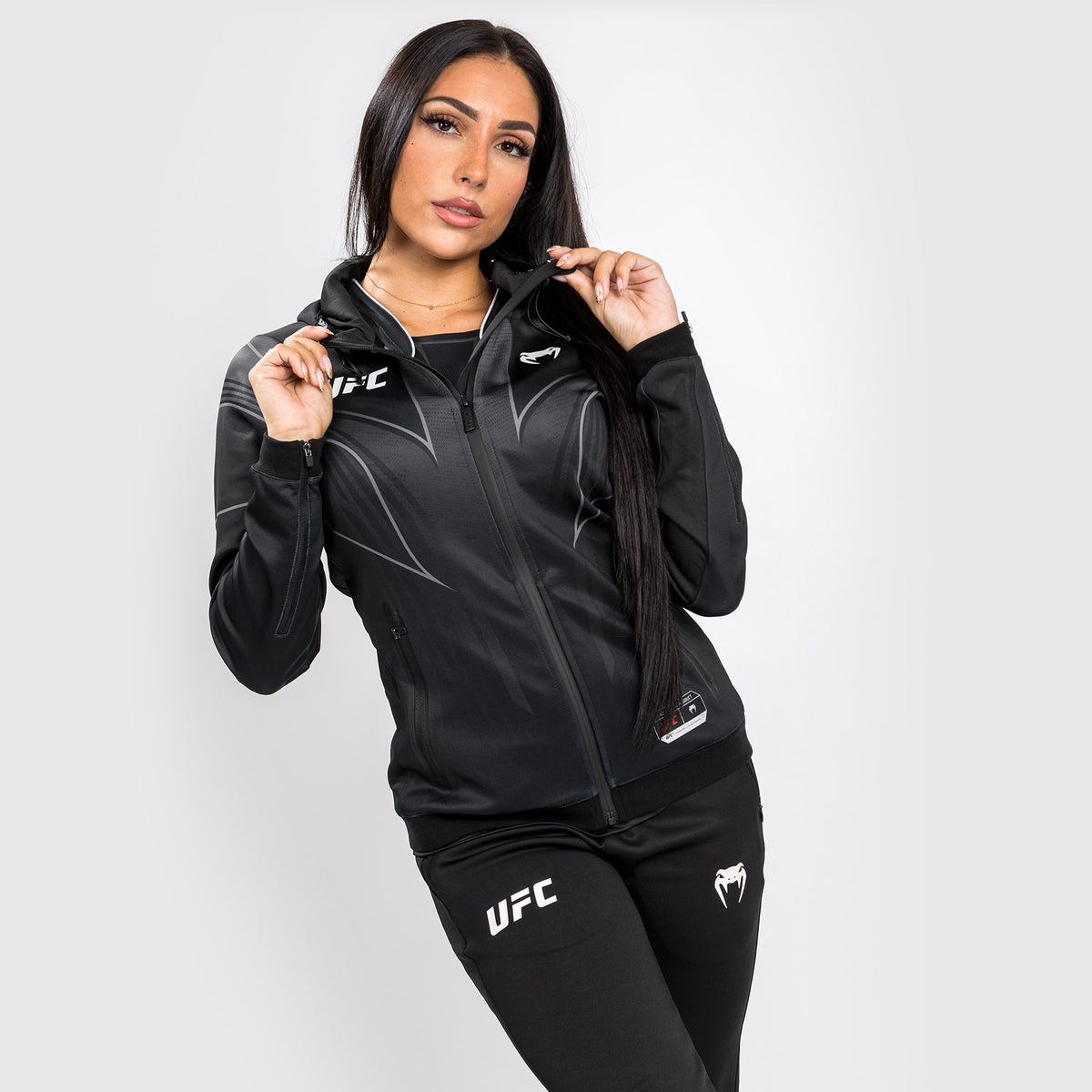 Sweatshirt à Capuche Femme UFC Venum Authentic Fight Night 2.0 - Noir - product-type_Vestes