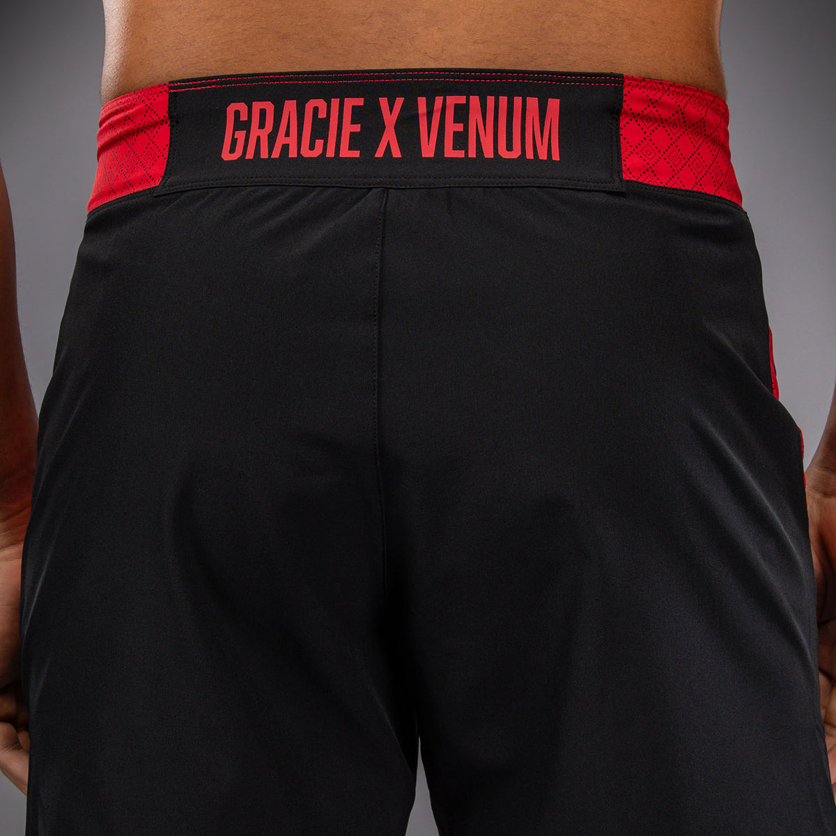Short de Combat Venum x Roger Gracie Signature - Noir/Rouge - product-type_Shorts de MMA