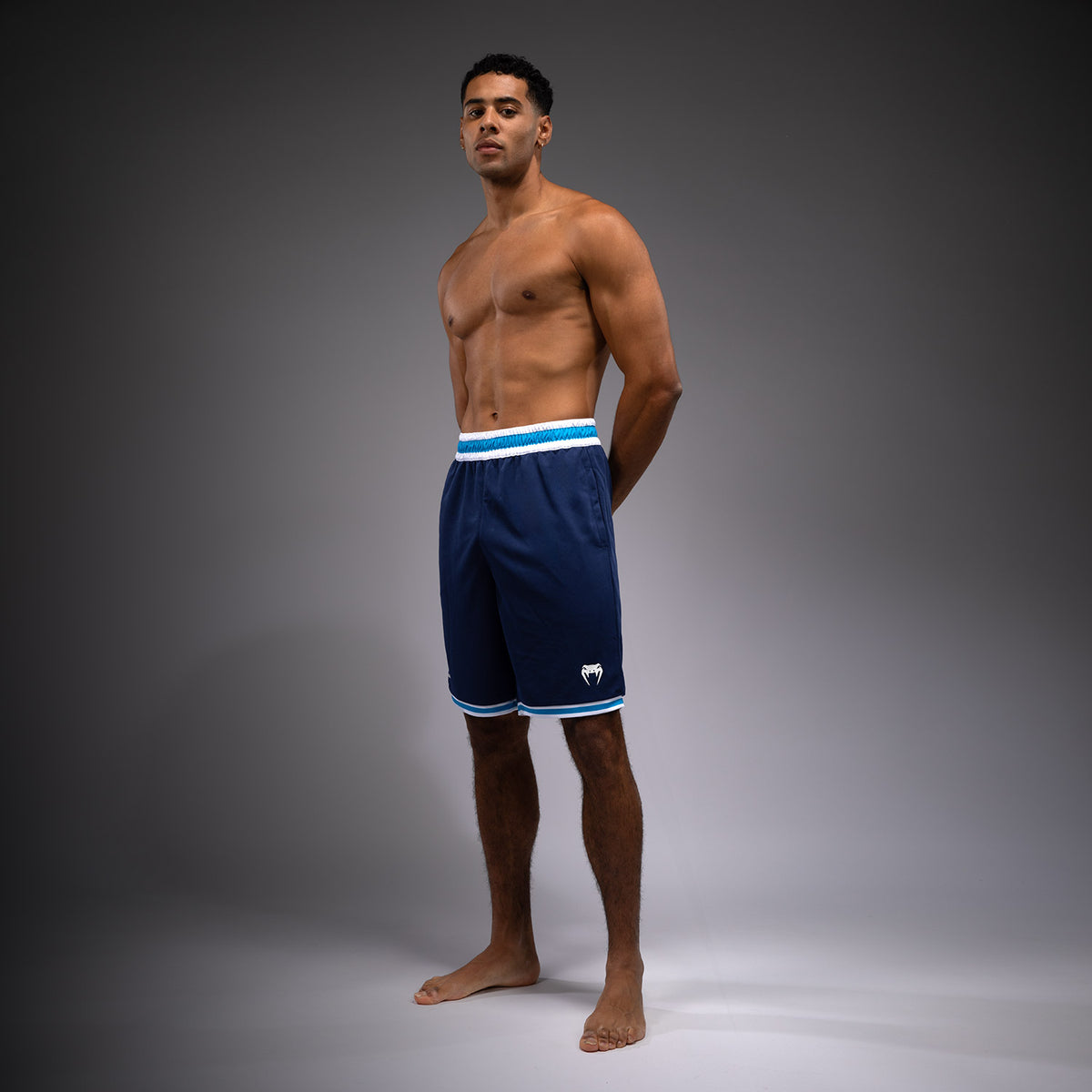 Short de Basket Venum x Top Rank Original pour Hommes - Bleu Marine - product-type_Shorts de training