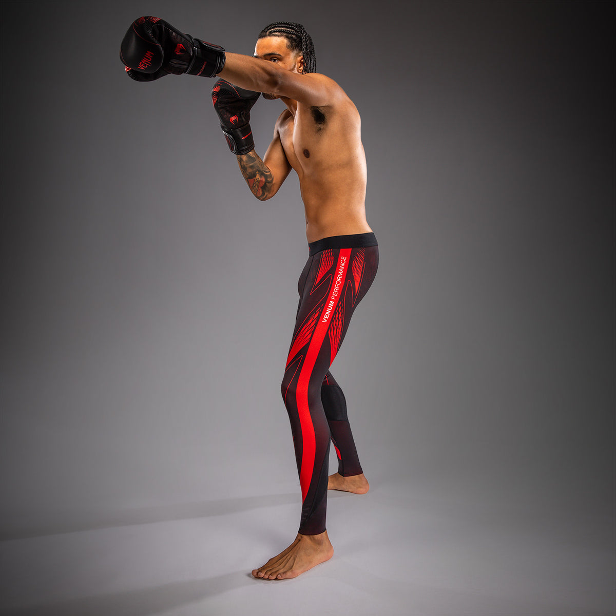 Pantalon de compression Venum Amazonia Reborn - Noir/Rouge - product-type_Pantalons de Compression