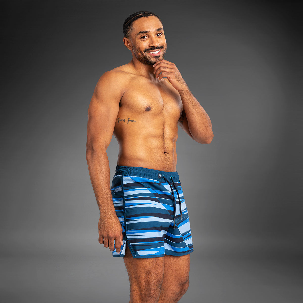 Shorts de Bain pour Hommes Venum Rapid - Bleu Sombre - product-type_Shorts de bain