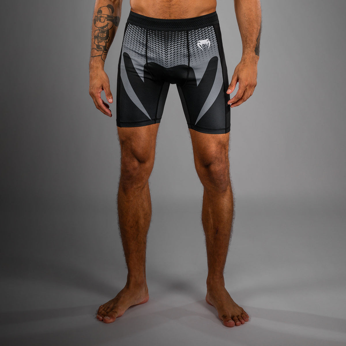 Short de Compression Venum No Gi - Noir/Gris Argenté - product-type_Shorts de compression