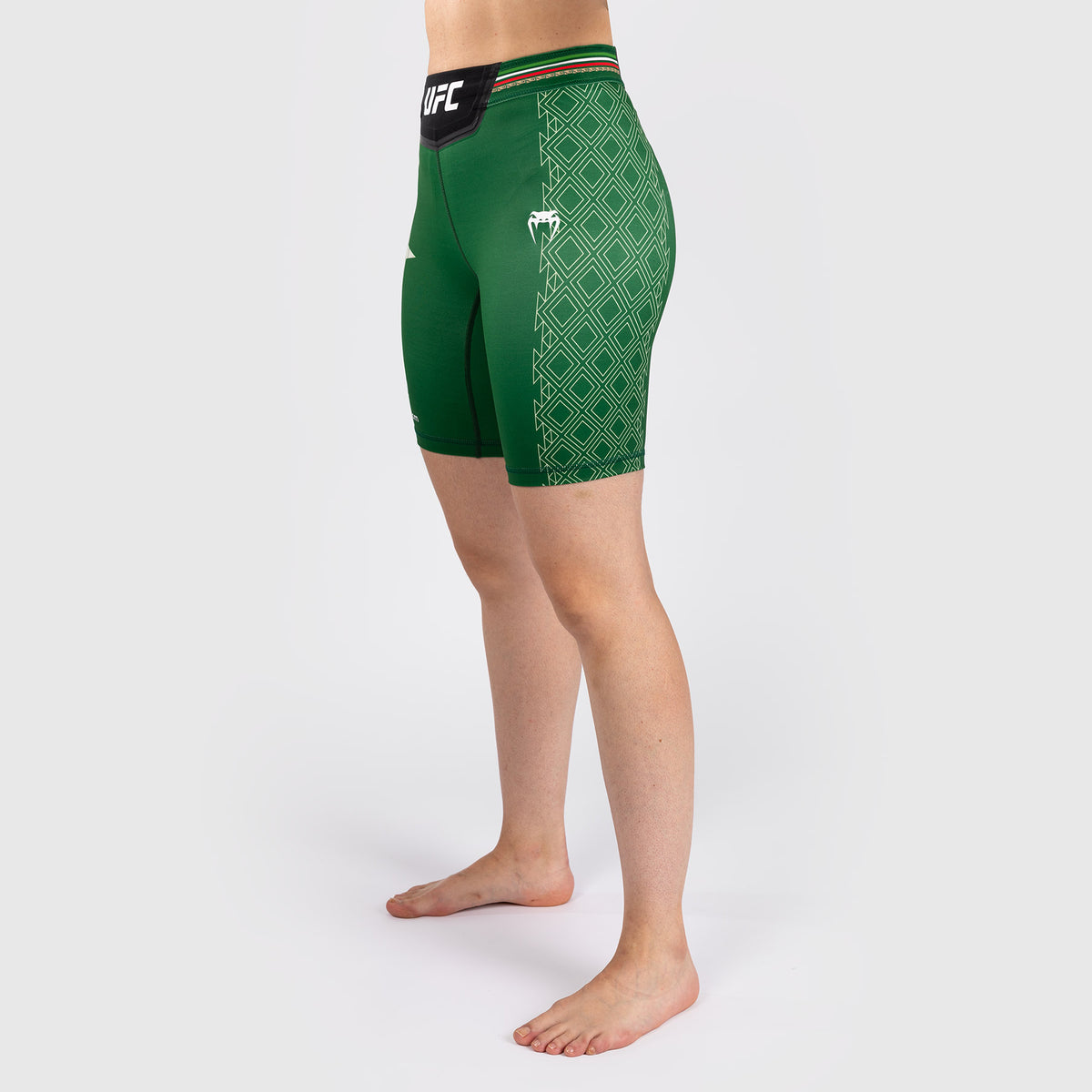Noche UFC by Venum Authentic Fight Night Short de compression pour Femmes - Coupe Longue - Vert - product-type_Shorts de compression