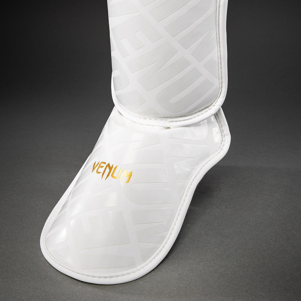 Protège-tibias Venum Contender 1.5 XT 3D - Blanc/Or - product-type_Protège-tibias