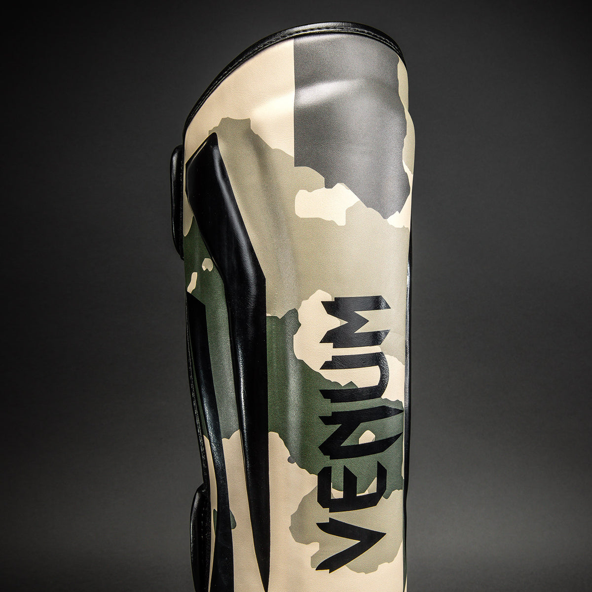 Protège-tibias Venum Elite Camo - Kaki/Blanc Cassé - product-type_Protège-tibias
