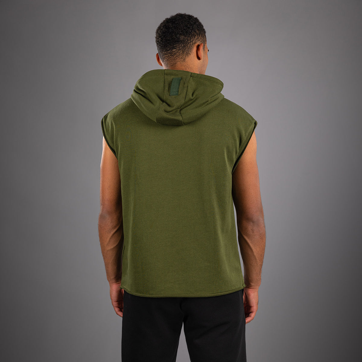Sweat à Capuche Sans Manches Venum Muay Thai VT – Vert Militaire - product-type_Sweatshirts