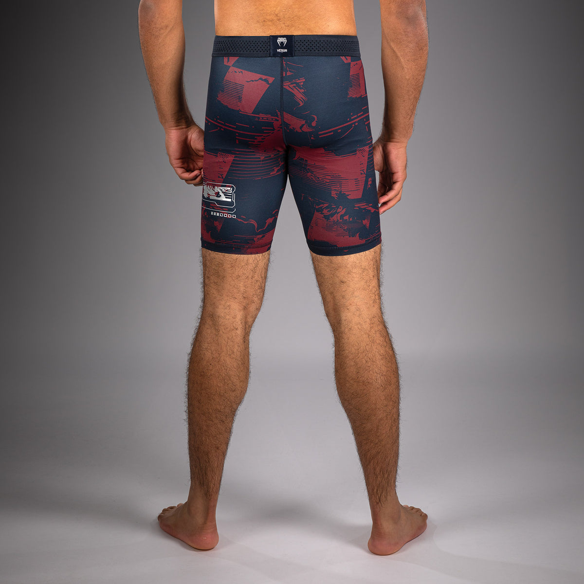Short de compression Performance Homme UFC Zenith by Venum Authentic Fight Week - Bleu marine/Bordeaux/Argent - product-type_Shorts de compression