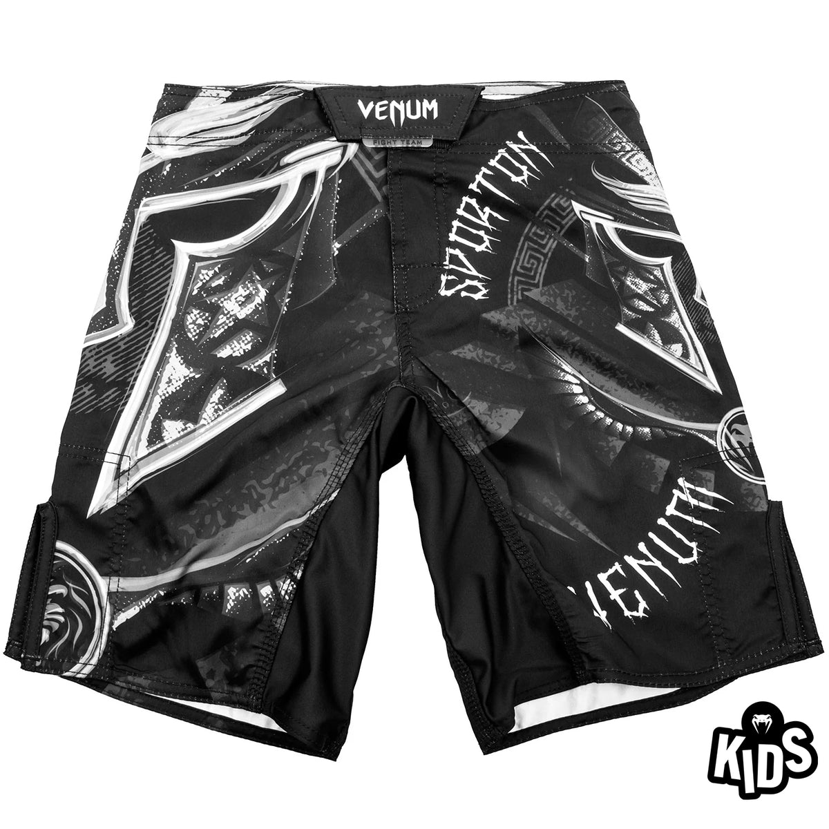 Fightshort Enfant Venum Gladiator - Noir/Blanc - Shorts de MMA