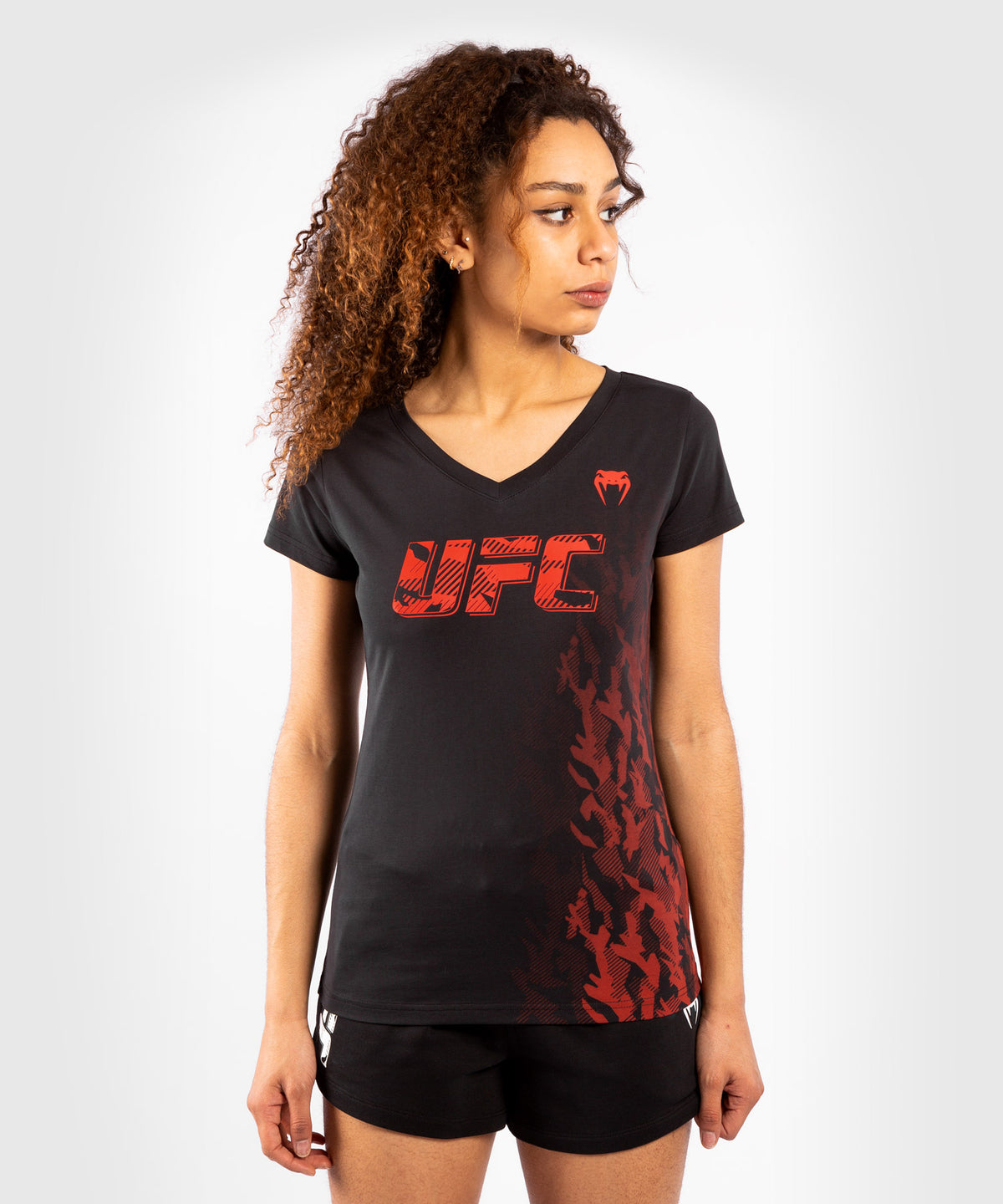 T-shirt Manches Courtes Femme UFC Venum Authentic Fight Week - Noir - product-type_T-Shirts