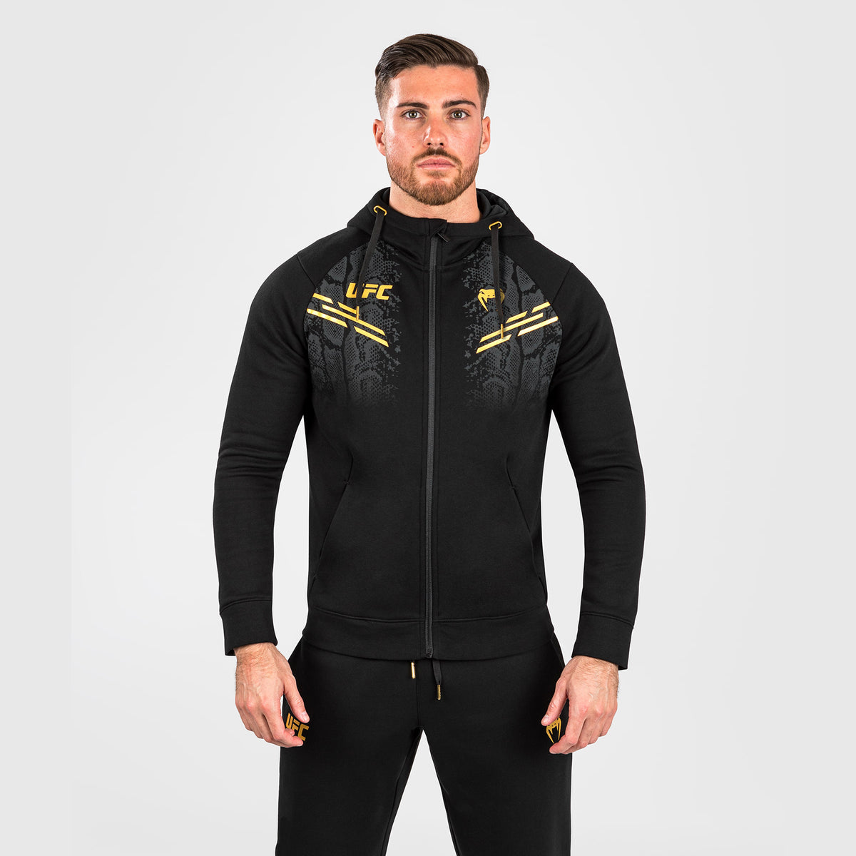 Sweat à Capuche Zippé Homme UFC Adrenaline by Venum Replica – Champion - product-type_Vestes