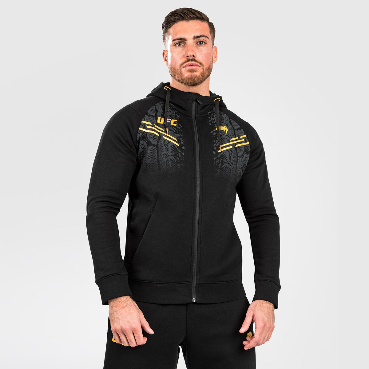 Sweat à Capuche Zippé Homme UFC Adrenaline by Venum Replica – Champion - product-type_Vestes