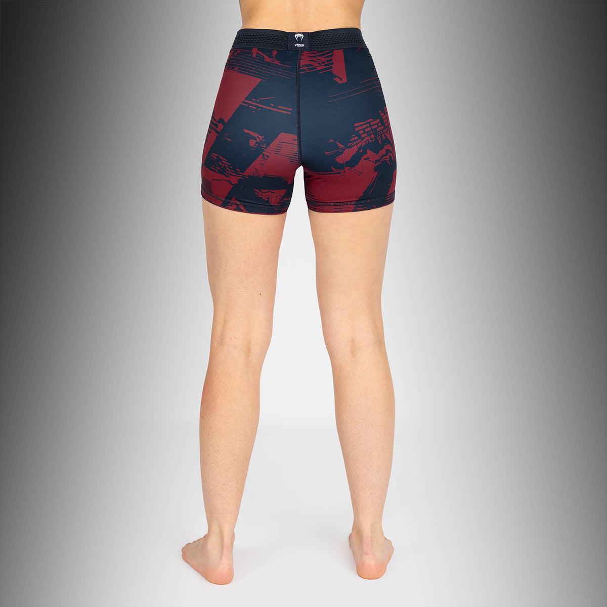 Short de compression Performance Femme UFC Zenith by Venum Authentic Fight Week - Bleu marine/Bordeaux/Argent - product-type_Shorts de compression