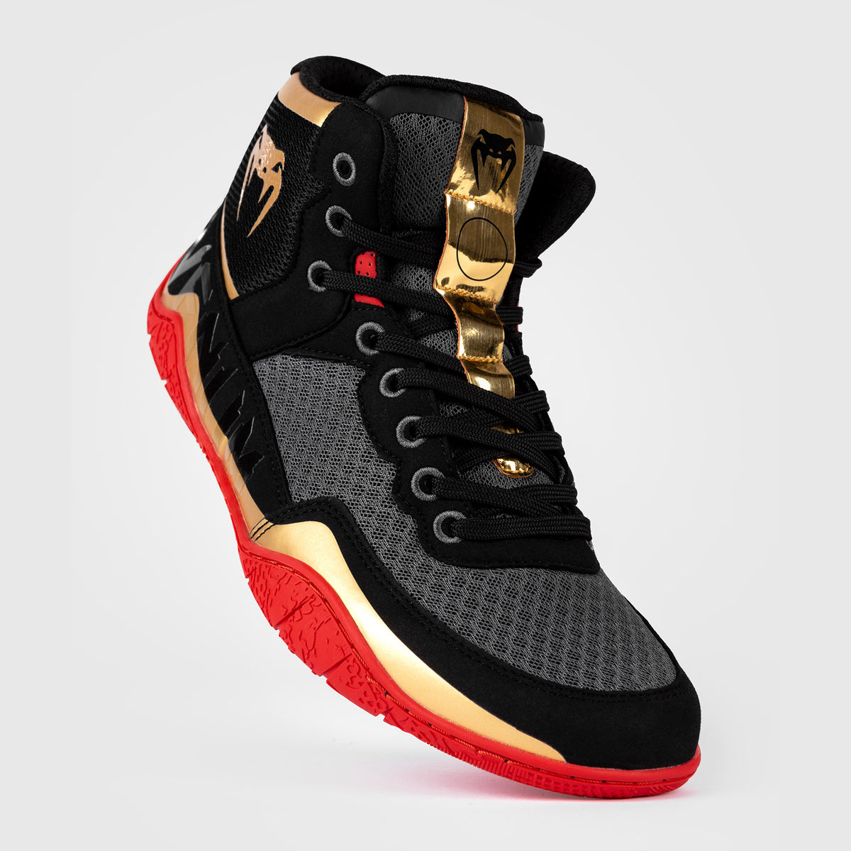 Chaussures de lutte Venum Elite - Noir/Or/Rouge - product-type_chaussures de lutte