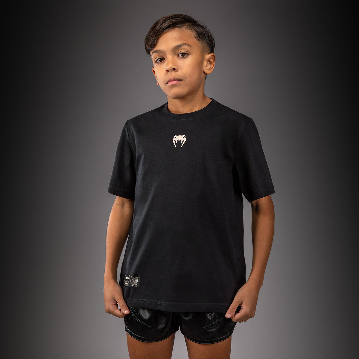 T-shirt en Coton Pour Enfant Venum Fight Icon - Noir - product-type_T-Shirts