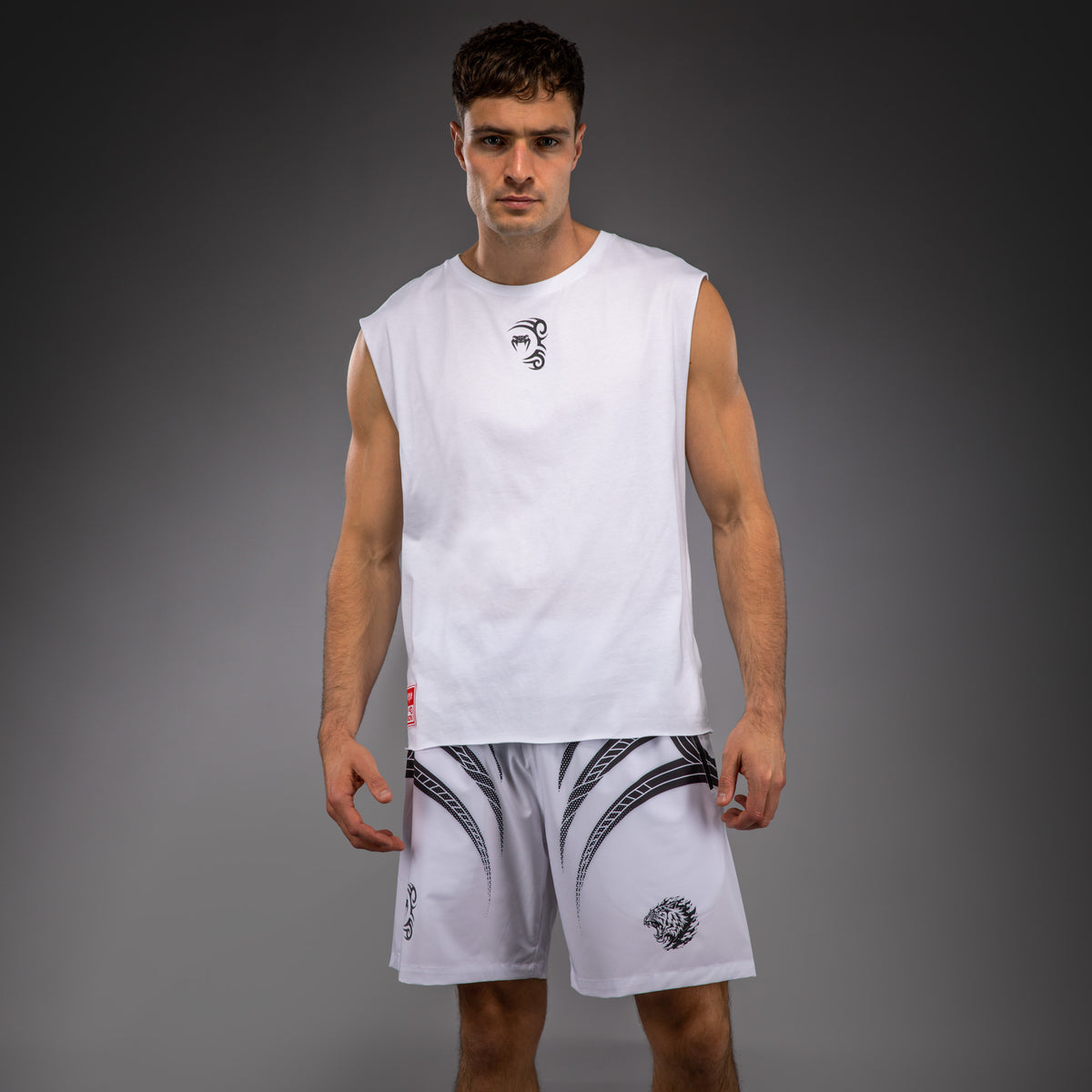 T-shirt sans manches Venum x Mike Tyson Tiger - Blanc Optique - product-type_T-Shirts