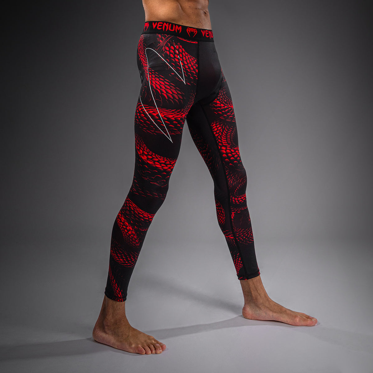 Pantalon de compression Venum Matupa - Noir/Rouge/Argent - product-type_Pantalons de Compression