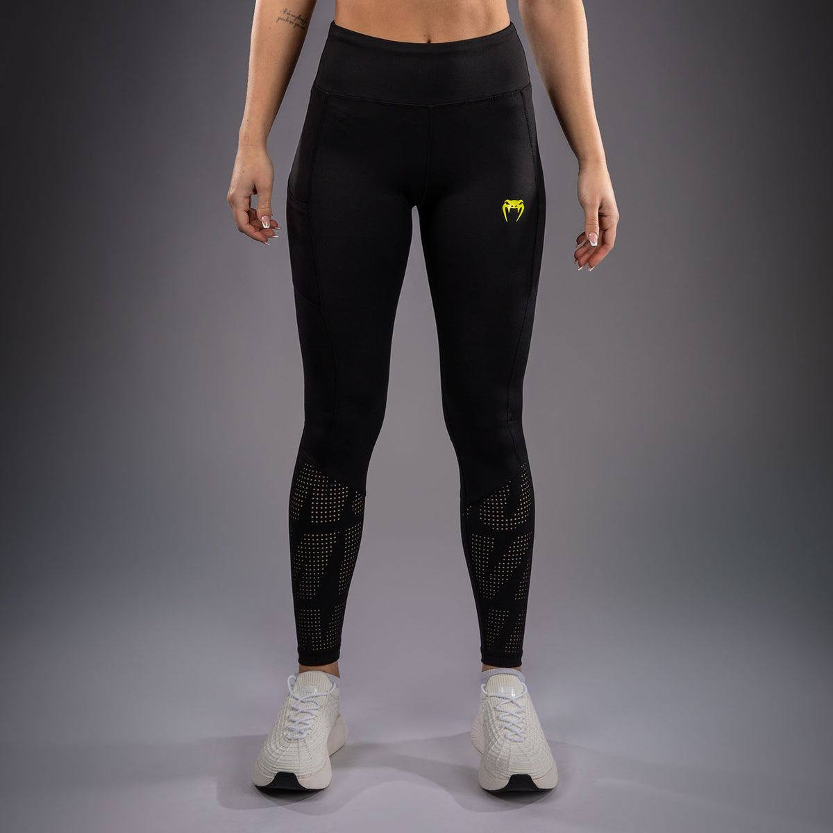 Legging Venum Lazer Pour Femme - Noir/Jaune - product-type_Leggings
