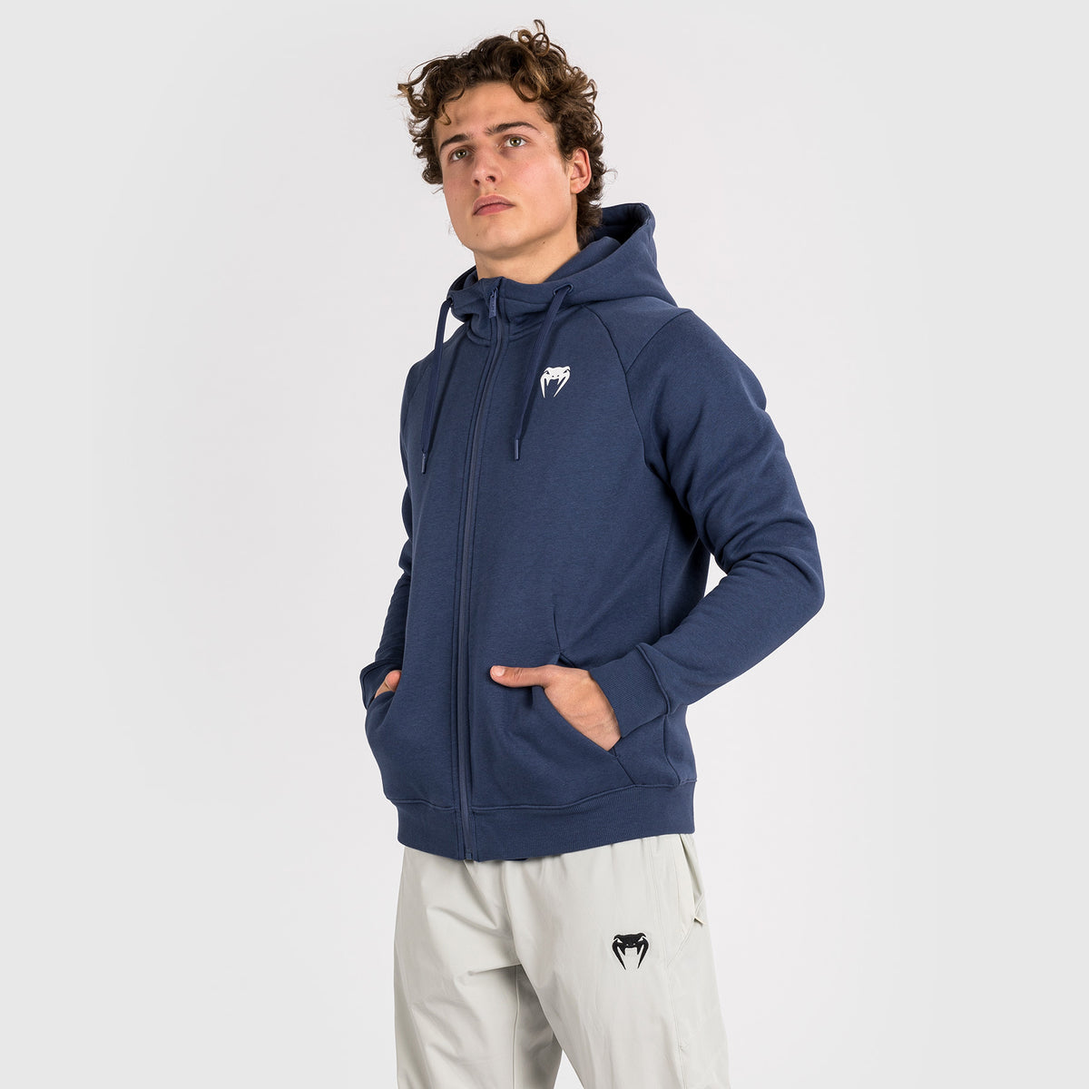 Sweatshirt Zippé à Capuche Venum Strikeland - Bleu marine - product-type_Vestes