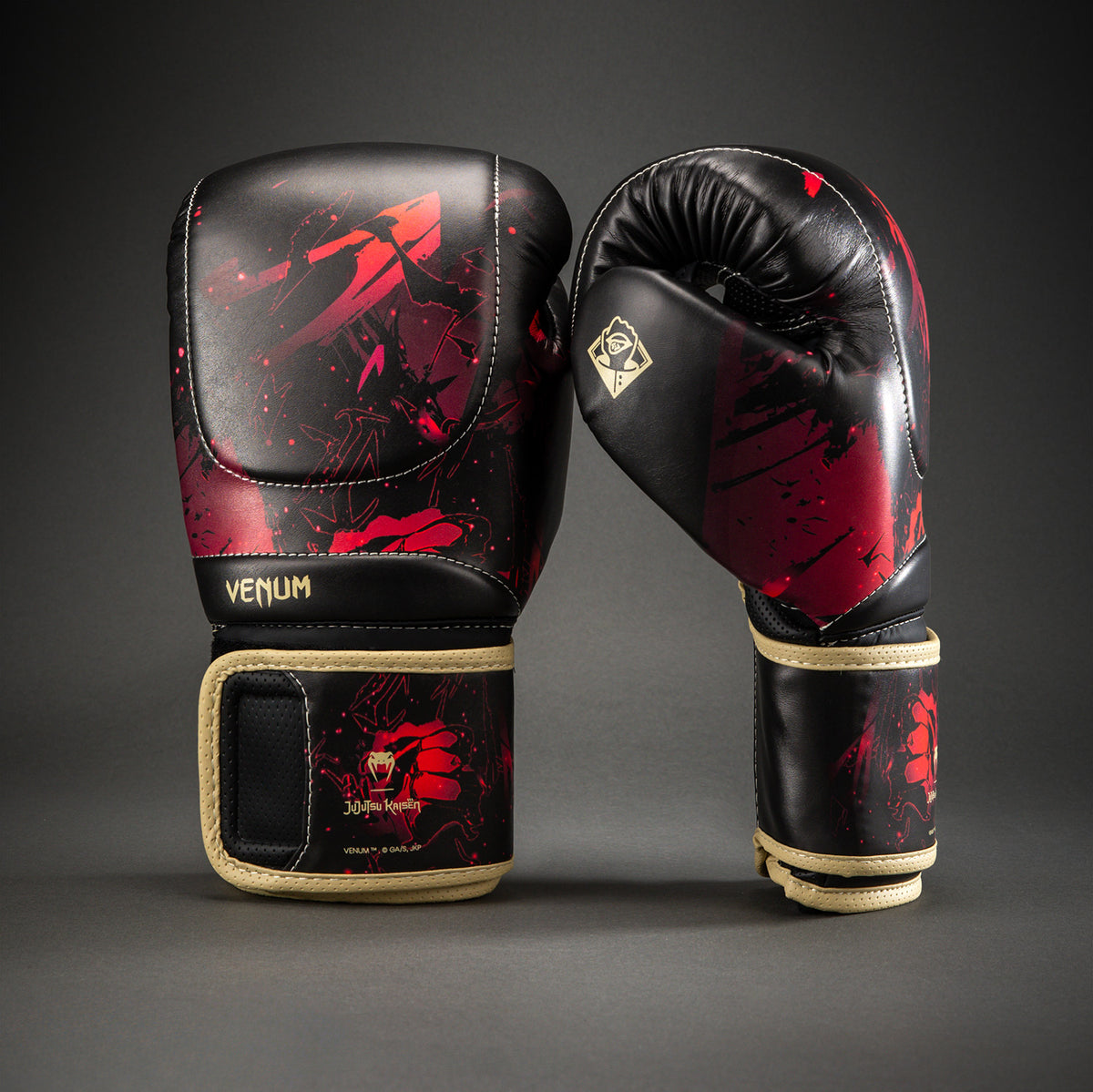 Gants de Boxe Impact Evo Itadori Jujutsu Kaisen x Venum – Noir/Rouge - product-type_Gants de boxe