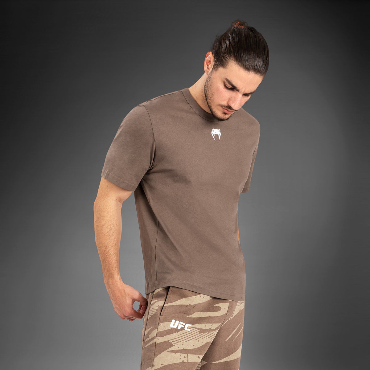 T-Shirt À Manches Courtes pour Hommes UFC Adrenaline by Venum Fight Week - Bronze - product-type_T-Shirts
