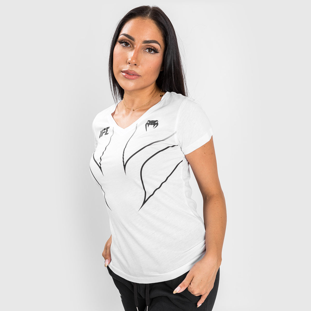 T-shirt Femme UFC Venum Fight Night 2.0 Replica - Blanc - product-type_T-Shirts