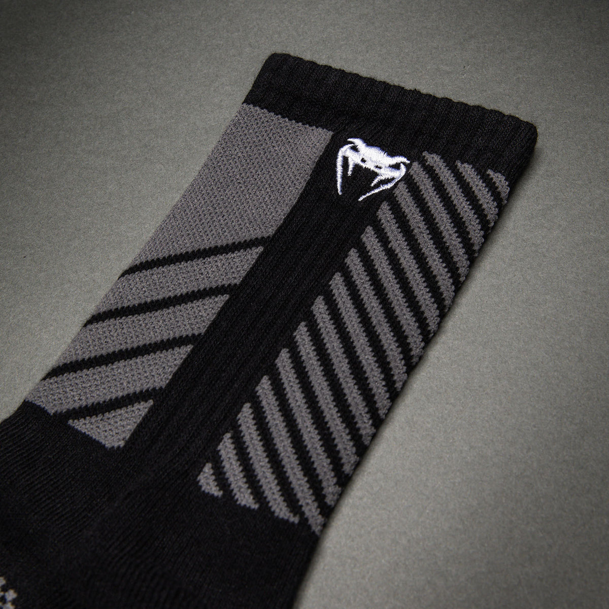 Pack de 3 Paires de Chaussettes Mi-longues Venum Vector - Noir/Gris - product-type_Chaussettes